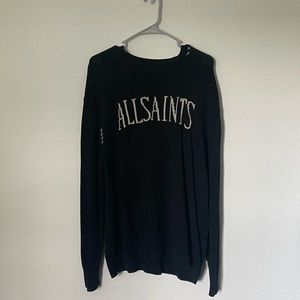 Distressed All Saints Sweater